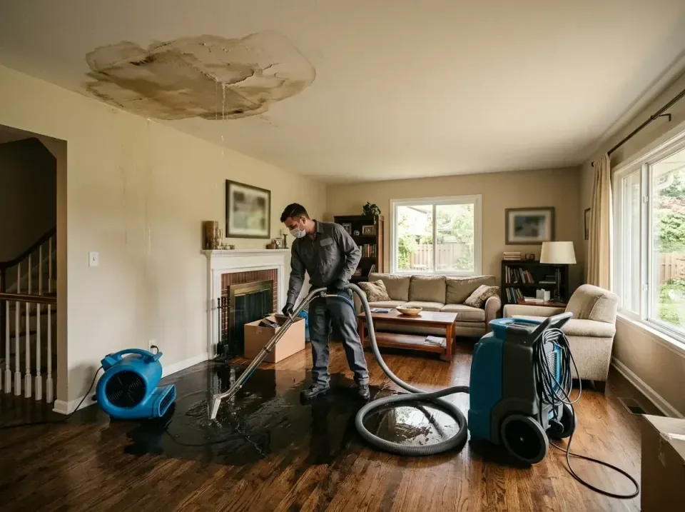 attic-pipe-burst-ceiling-drip-008 — frequently asked questions, Water Damage Restoration & Carpet Care in Winslow, AZ